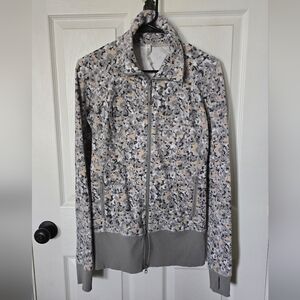 Lululemon Athletica Camo Double Zipper Jacket